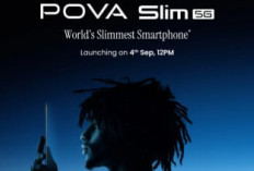 Tecno Pova Slim 5G: Smartphone Layar Melengkung Paling Tipis di Dunia Siap Gebrak Pasar!