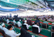 Wabup Muba Hadiri Haul dan Tasyakuran Keluarga Sugeng Budiarto