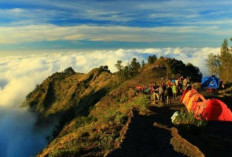 Gunung Rinjani Kini Punya Toilet di Atas Awan, Berada di Ketinggian 2.639 Mdpl