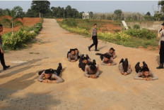 Sepuluh Bintara Remaja Polres Mura Ikuti Ekspedisi Darat dan Apel Pembaretan di Air Terjun Satan