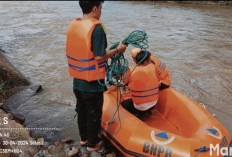 Hari Kedua Pencarian Bocah Hanyut di Sungai Musi: BPBD Empat Lawang Kerahkan Tiga Perahu Karet