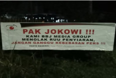 Jokowi Kunjungi Lubuk Linggau, BBJ Sampaikan Penolakan RUU Penyiaran