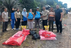 Dinsos Muba Salurkan Bantuan untuk Korban Kebakaran