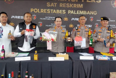 91 Pelaku Kejahatan di Palembang Diringkus Selama Ops Musi