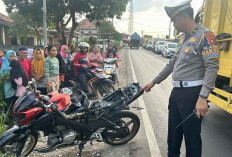 Kecelakaan Beruntun, Pengendara Sepeda Motor Tewas