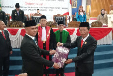 Siswo Pranoto Resmi Dilantik Jadi Wakil Ketua I DPRD 