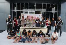 Polres Lahat Ungkap Kasus Kampung Narkoba dalam Operasi Pekat Musi 2025