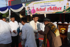 Kapolres Pimpin Langsung Prosesi Iduladha 1447 H