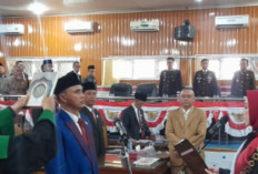 Darli Resmi Dilantik sebagai Ketua DPRD Empat Lawang 2024-2029