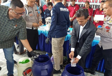 Polda Sumsel Musnahkan 11,8 Kg Sabu dan 1.343 Butir Ekstasi