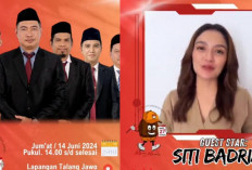 Peluncuran Tahapan Pemilihan Bupati dan Wakil Bupati Empat Lawang Disemarakkan dengan Kehadiran Siti Badriah