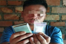 Polisi Tangkap Pengguna Sabu di Rantau Bayur Banyuasin