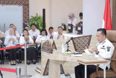 Pj Gubernur Sumsel Rakor Virtual Bersama Mendagri
