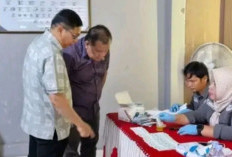 Petugas dan Warga Binaan Lapas Jalani Tes Urine