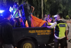 Mister X Tewas Tertabrak Kereta Babaranjang di Prabumulih