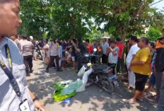 Buruh Bangunan Ditemukan Tewas di Samping Motornya