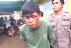 Viral, Diduga Curi Ikan Asin, ML Babak Belur Di Hajar Warga