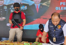 Polda Jawa Tengah Gagalkan Pengiriman 18,7 Kg Sabu dari Kalimantan Barat ke Surabaya