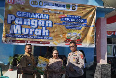 Polsek Ulu Musi dan Bulog Gelar Gerakan Pangan Murah
