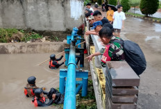 Asyik Berenang, Bocah SD Tenggelam di Aliran Bendungan Sukajaya