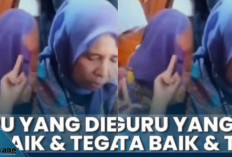 VIRAL! Guru Atum Jadi Korban Aksi Tak Sopan Siswa, Publik Geram: Tegas Tapi Penuh Kasih