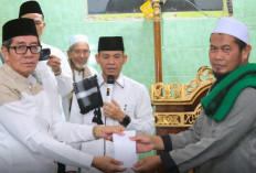 Pj Bupati Empat Lawang Fauzan Khoiri Hadiri Safari Ramadhan di Talang Padang, PAIKER