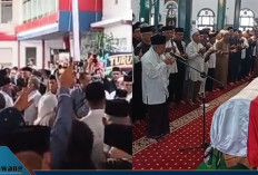 Haru dan Khidmat! Peelepasan Alm H. Alex Noerdin, Gubernur Herman Deru dan Sejumlah Bupati Turut Mengantar ke 