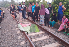 Pemuda Tewas Tertabrak Kereta di Rel Sungai Lidi