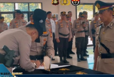 Kapolres Empat Lawang Pimpin Langsung Sertijab dan Kenaikan Pangkat, Wujud Apresiasi dan Penyegaran di Lingkun