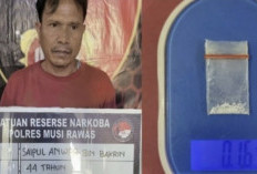 Saiful Anwar Ditangkap Satresnarkoba Polres Mura, Diduga Edarkan Sabu di Desa Pulau Panggung