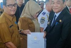 Bupati Muba Toha  Lantik Sejumlah Pejabat Eselon II