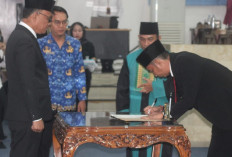 Mantan Kades Merapi Resmi Menggantikan Posisi Widia 