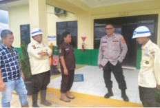 Kasat Binmas Lakukan Pembinaan Satpam di PT. SNI