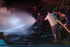 Tragis! Kebakaran Dini Hari di Sikap Dalam Empat Lawang Hanguskan 3 Rumah, Satu Warga Meninggal Dunia