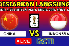 Mengulang Sejarah: Indonesia Vs China di Kualifikasi Piala Dunia 2026