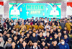 Rombongan Pemudik Gratis 2025 Tiba di Muba