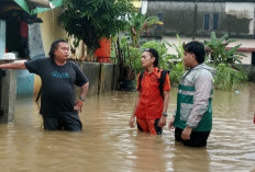 Hujan Deras Semalaman, Beberapa Wilayah di Kota Lahat Terendam Banjir