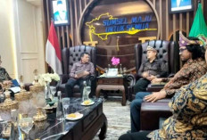 Sultan Palembang Temui Pj Gubernur Sumsel