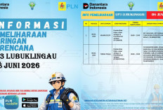 PLN Jadwalkan Pemeliharaan Jaringan, Wilayah Musi Rawas Empat Lawang Alami Pemadaman Sementara Hari Ini