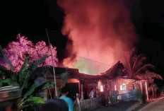 Rumah Ludes Dilalap Api Saat Warga Sedang Terlelap