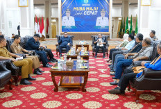Bupati Muba Sambut Audiensi Gapensi