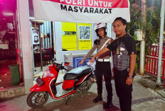 Tidak Terima Ditilang, MR Malah Terjang Kaca Pos Lantas Air Mancur Hingga Pecah