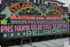Pelantikan CPNS Kejari Deli Serdang Ditunda, Diduga Imbas Papan Bunga Sindiran, kok bisa?