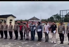 Kapolres Pimpin Apel Persiapan PSU dan Gelar Halal Bihalal Idulfitri