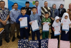 Salurkan KIA dan Bantuan Anak Yatim Piatu