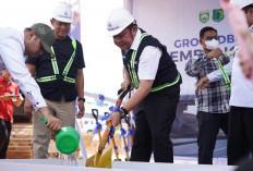 Deru Resmikan Groundbreaking Underpass Batubara 