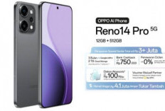 Bukan Lagi Mahal, OPPO Reno 14 Pro Tawarkan Desain Mewah & Kamera 50MP