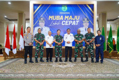 Perkuat Sinergi, Pangdam II/Sriwijaya Kunjungi Musi Banyuasin