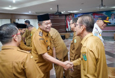 Usai Libur Lebaran, Bupati Muba Pimpin Apel Gabungan dan Halal Bihalal
