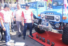 Meriahnya Perayaan Hari Bhayangkara ke-78: Bazar UMKM dan Kontes Mobil Klasik/Tua Digelar di Palembang